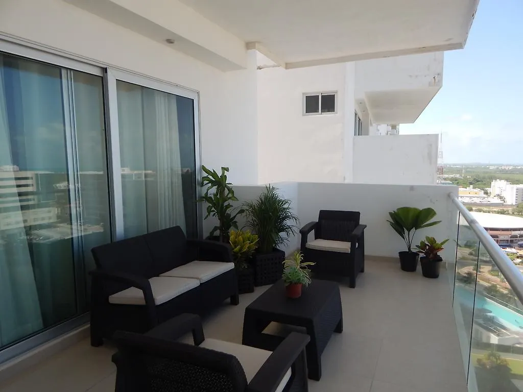 فندق كانكونفي  Departamento En Malecon Las Americas المكسيك