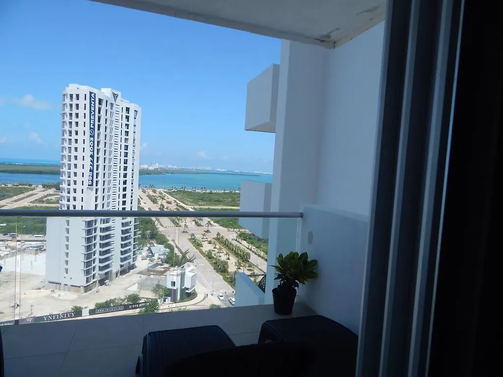 فندق كانكونفي  Departamento En Malecon Las Americas شقة كانكون